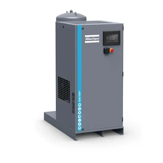 Atlas Copco Oliegesmeerde schroefcompressor GA11VSDs A FF Touch 13 TM MEAA 400/3/50